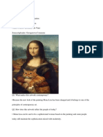 Da Vinci's Mona Lisa & Principles of Contemporary Art