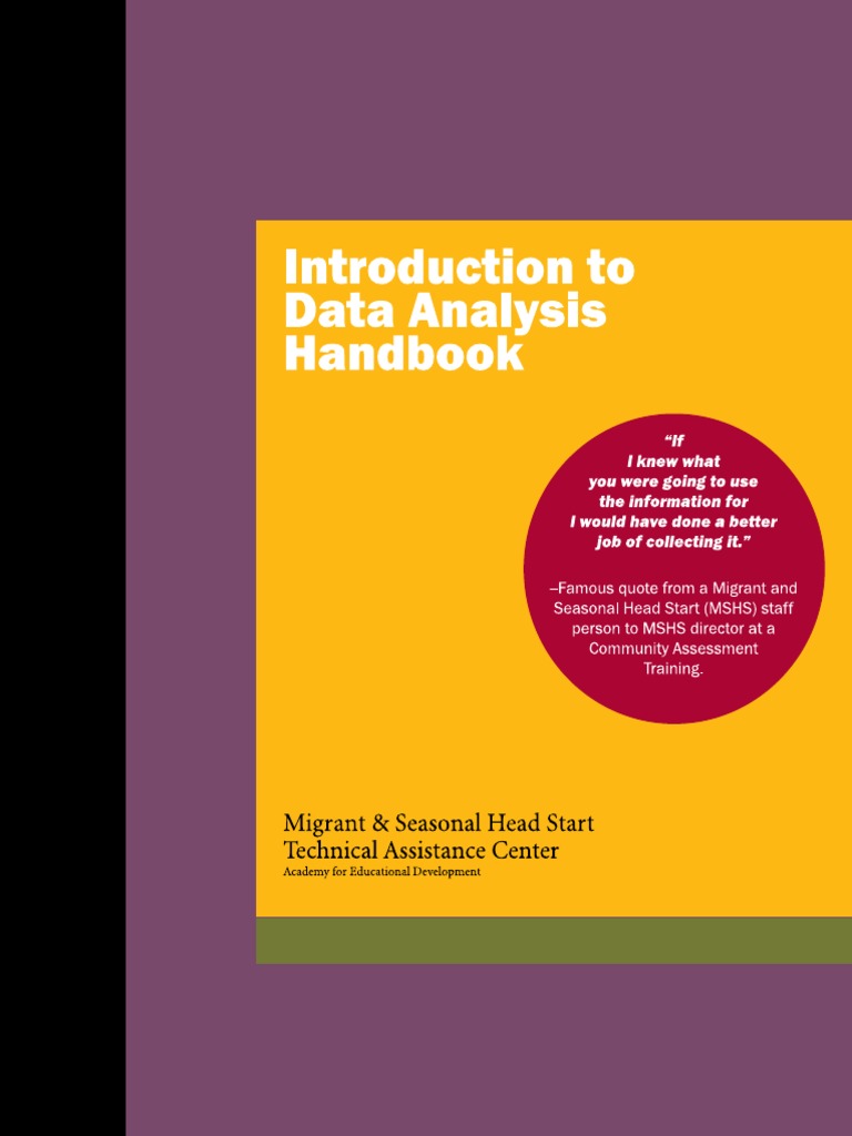 Data Analytics Handbook | Centre for Data Analytics and Society – MIXG