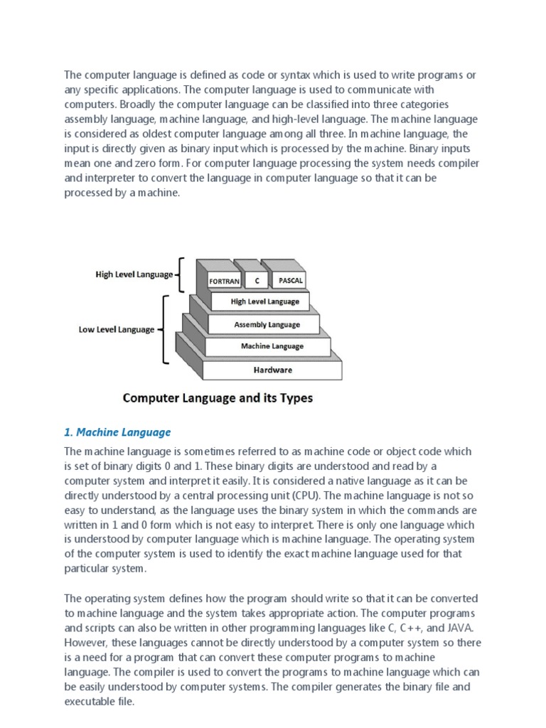 Difference between High Level and Low level languages | PDF ... image.