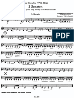 Cherubini Horn Sonate Violin 2