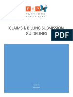 Billing Claims Submission Guidelines - V9.1