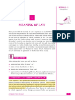 IL Lesson 1 - Meaning of Law