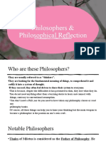 1stQ - 2 - Philosophical Reflection