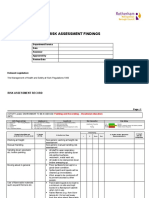 Painting and Decorating Vocational Education Risk Assessment Template