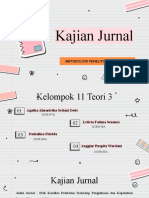 Kajian Jurnal - Kelompok 11 - Teori 3