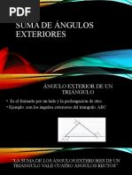 Ejercicio 2 Ángulos Interiores y Exteriores de Un Triángulo | PDF ...