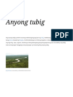 Anyong Tubig - Wikipedia, Ang Malayang Ensiklopedya