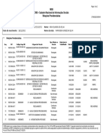 Resumo CNIS com relações previdenciárias