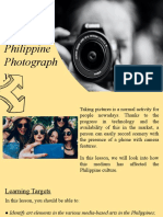 Lesson 1 - Philippine Photography