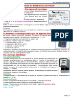 Puissance Et Énergie Électrique