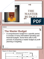Master Budget