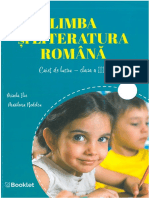 Limba Si Literatura Romana Clasa A Iii A