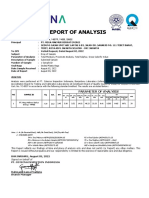 Report of Analysis - PT. Mega Makmur Berkat Energy - August 02, 2022 - 1 KODE SAMPLE