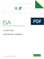 ISA Administration Handbook (Oct 2022)