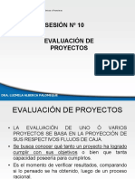 Sesion 10 Evaluacion de Proyectos