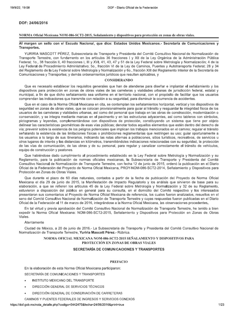 Nom 086 SCT | PDF