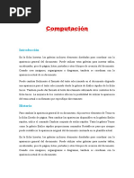 La Computacion Computación