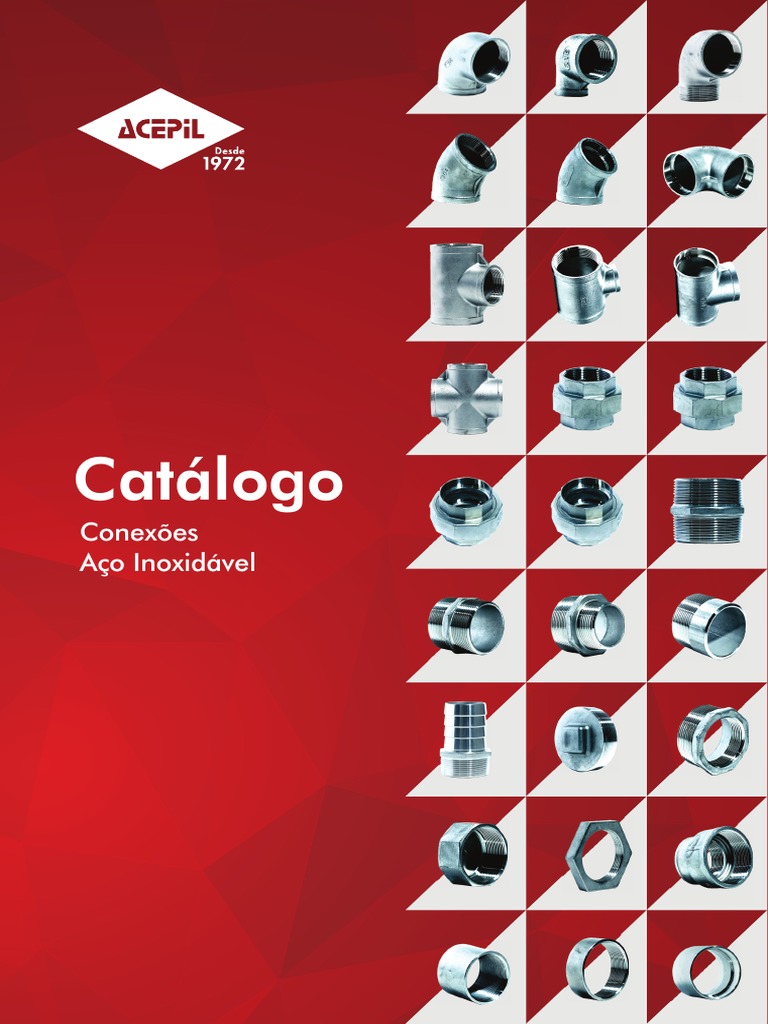 Catalogo Conexoes Aco Inox Acepil | PDF | Setores econômicos | Química