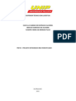 Projeto logística multidisciplinar