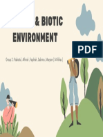Abiotic & BiotiC Environment