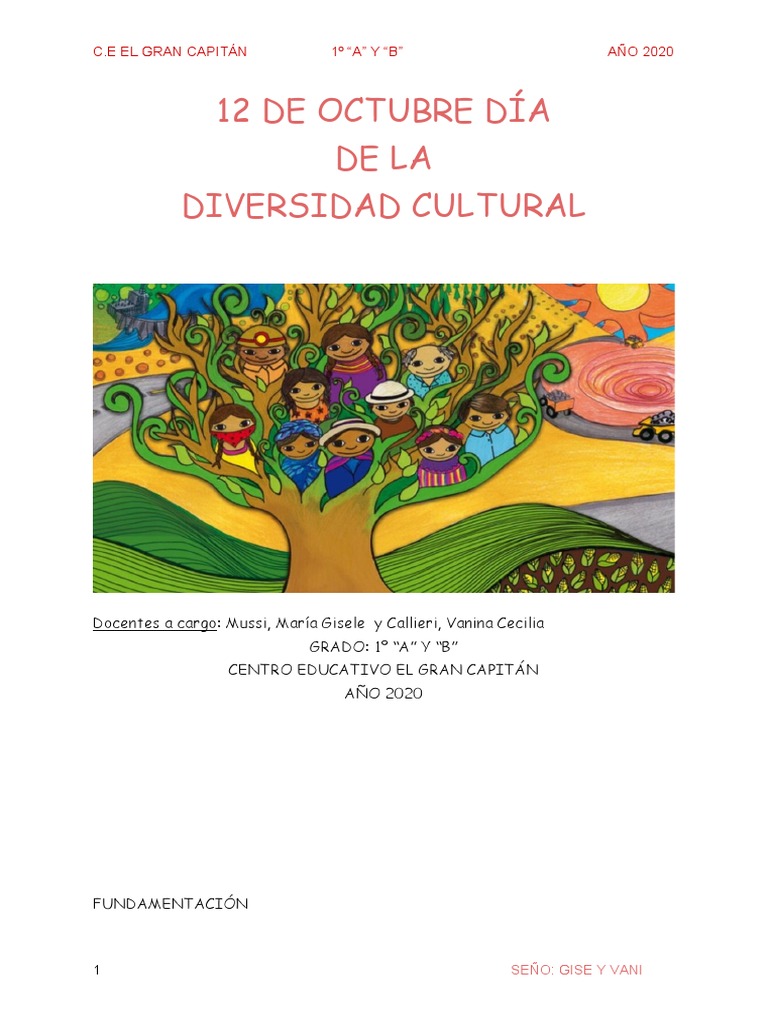 12 de Octubre Dia de La Diversidad | PDF