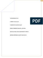 Manual para Uso de MS Office Word Excel Power Point