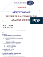théorie de la consommation (analyse ordinale)