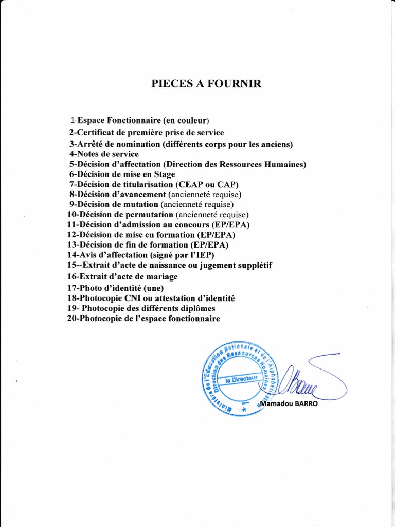 Dcem Pièces À Fournir – Document À Fournir Pour Dcem – OSMIE