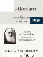 Evolutionism