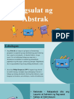 Aralin 2 Abstrak