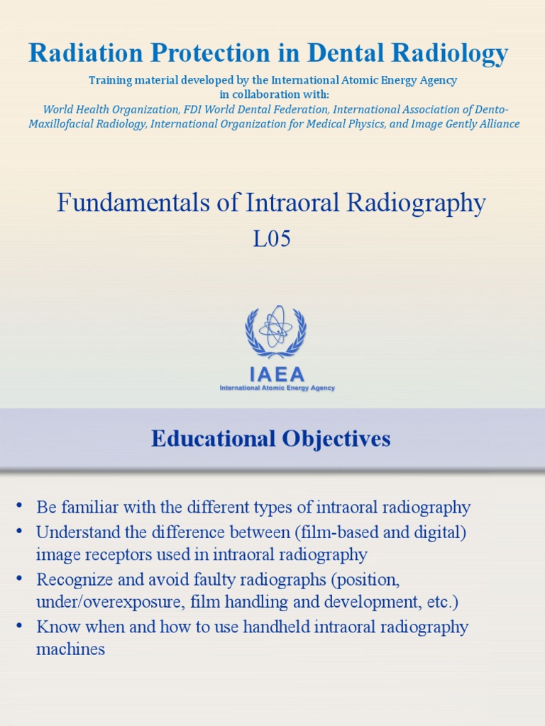 DentalRadiology L05 Fundamentals of Intra Oral Radiography PDF