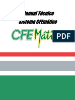 Manual técnico CFEmático