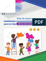 Guía de Apoyo en Habilidades Socioemocionales para La Vida Dedicada A 4,5 y 6 de Primaria