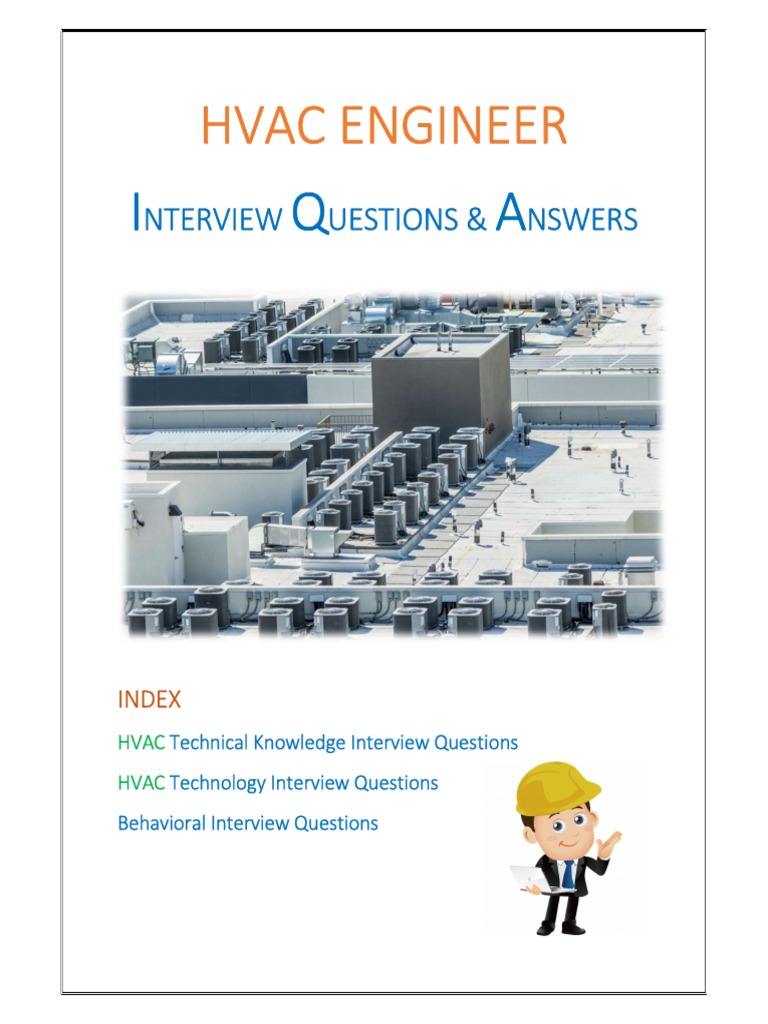HVAC ENGINEER Interview Questions Answers 1 PDF British Thermal