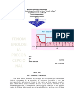 Ciclo ovárico mensual. U-2, T-1