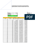 Activity 1 - Future value calculations