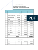 Laporan Keuangan Lomba Keagamaan