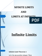 Infinite Limits and Limits at Infinity