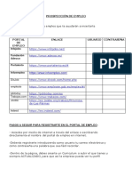 Prospección de Empleo