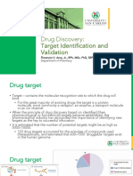 Target Identification and Validation 