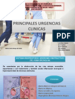 Principales urgencias clinicas