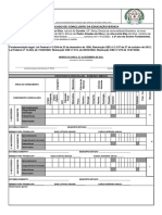 Certificado Conclusão Educação Básica