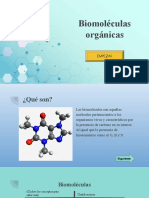 Biomoléculas Orgánicas