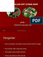 Pengendalian OPT Utama Kopi