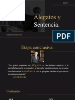 Exposición Alegatos y Sentencia, Equipo 4