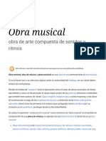 Obra Musical - Wikipedia, La Enciclopedia Libre