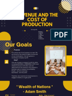 Revenue Cost Production Group #2