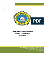 Tata Tertib Sekolah: Tahun Pelajaran 2021/2022