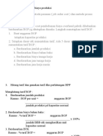 Metode Penghitungan HPP Produksi