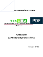 3.2 Antropometria Estatica